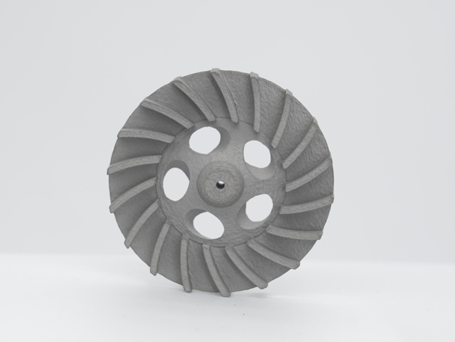 Metal impeller sample